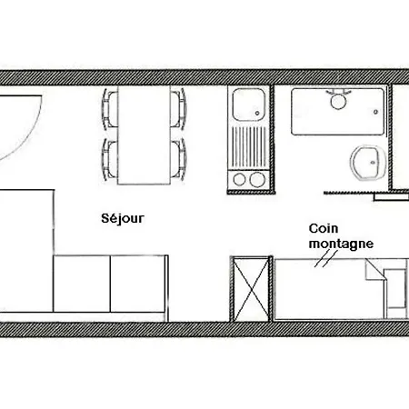 Renove, Pied Des Pistes, Balcon, 4 Pers - Fr-1-344-832 Saint-Martin-de-Belleville